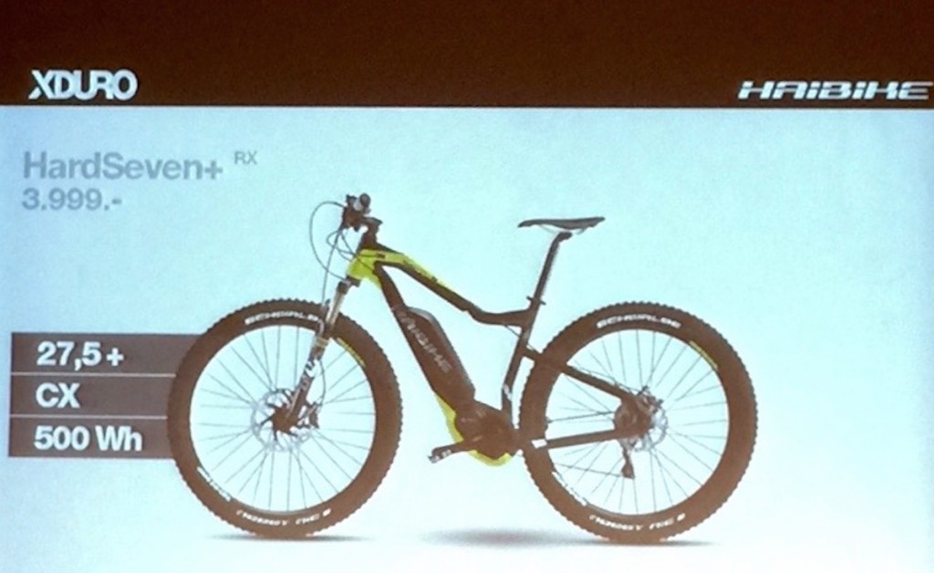 HardSeven plus RX eMTB Haibike 2016