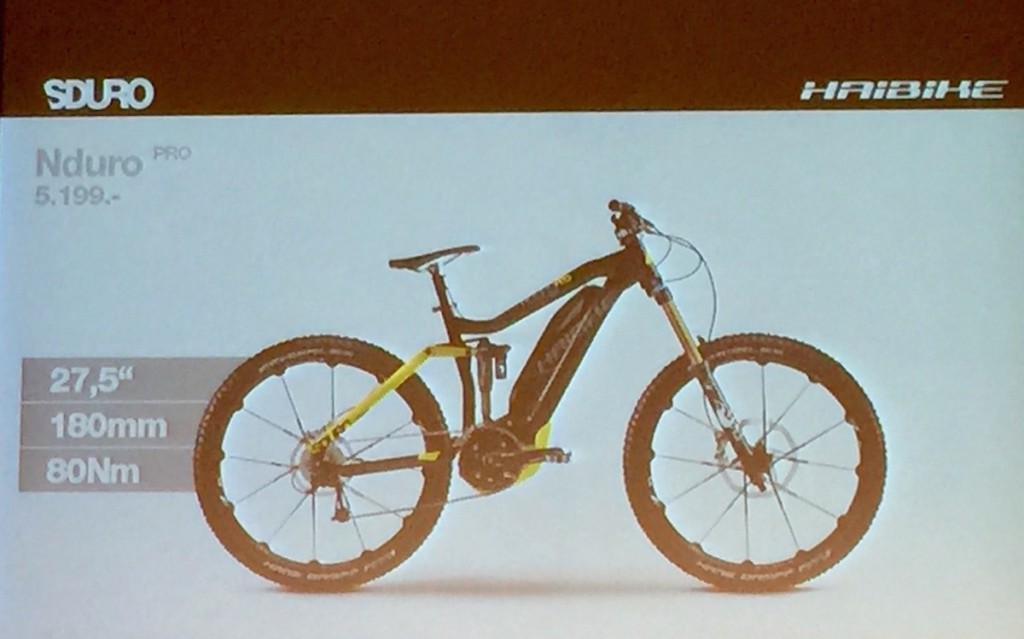 Sduro AllMtn Pro eMTB Haibike 2016 Tecno Bike Terni