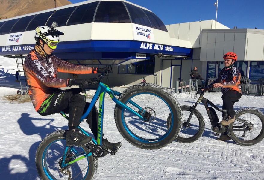 Winter Fat e-Bike Experience al Passo del Tonale